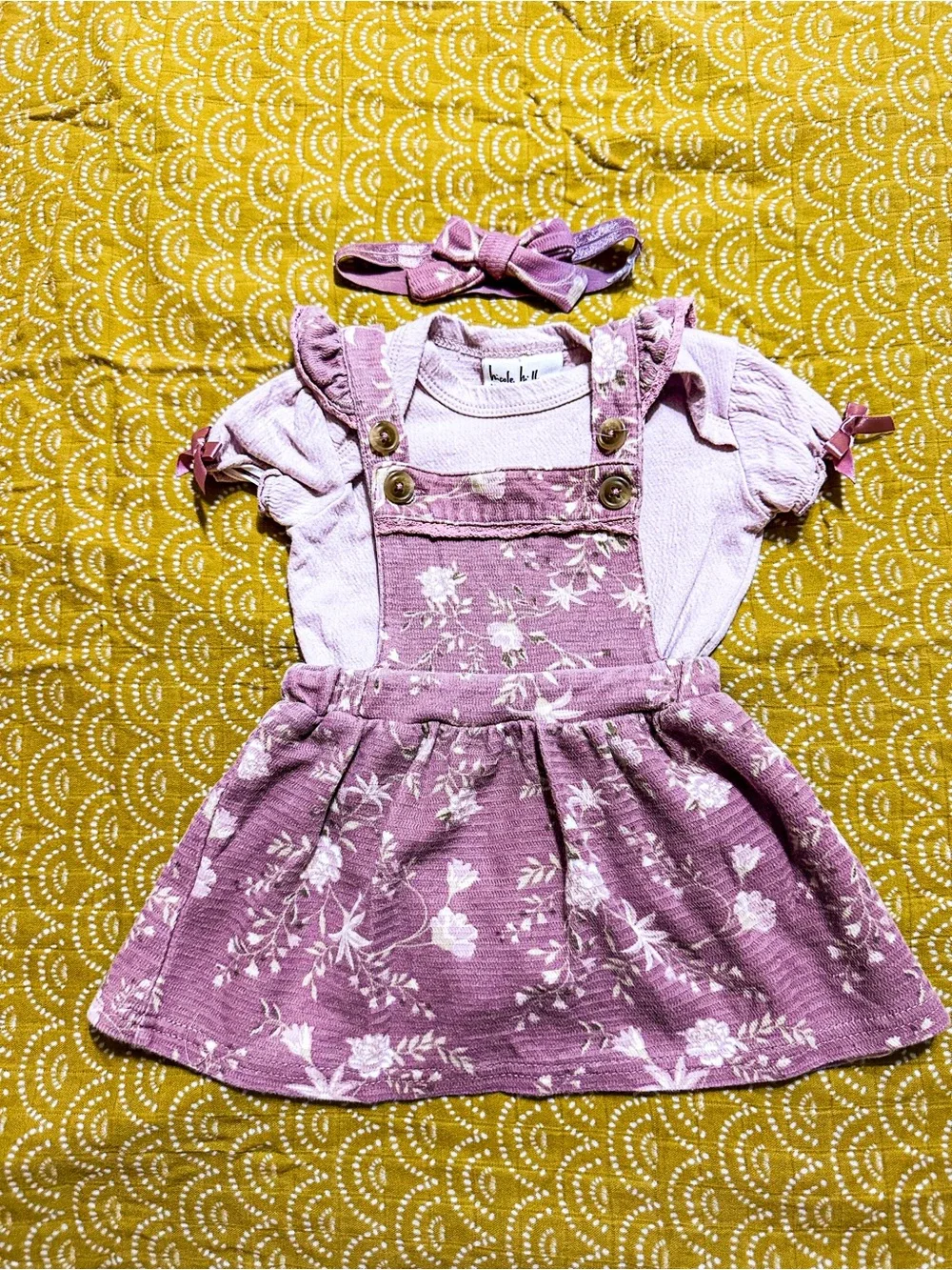 Bundle of Baby Girl Dresses with Matching Accessories
